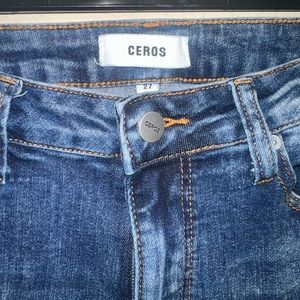Ceros - PHOENIX HIGH RISE CROP FLARE - MALIBU Size 27